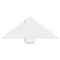 Ekena Millwork Kennewick Architectural Grade PVC Gable Bracket, 36"W x 13 1/2"H x 6"D x 6"F, 9/12 Pitch GBP036X14X0606KEN00 - alternate 4